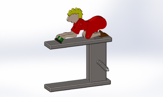 可动清洁女工玩具缩略图