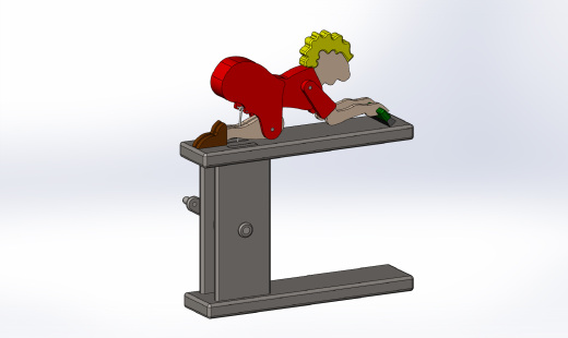 可动清洁女工玩具缩略图