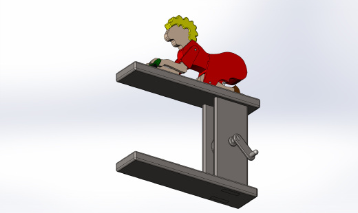 可动清洁女工玩具缩略图