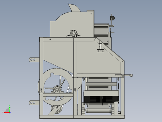 花生摘果机结构设计研制【带三维】300 - 副本后视缩略图