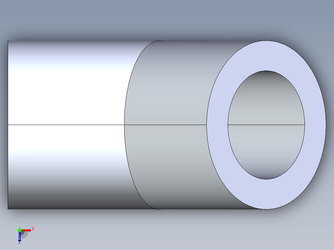 CPVC管件08-Sch80_45Elbow_SxS_9817-003 _0.375in俯视图