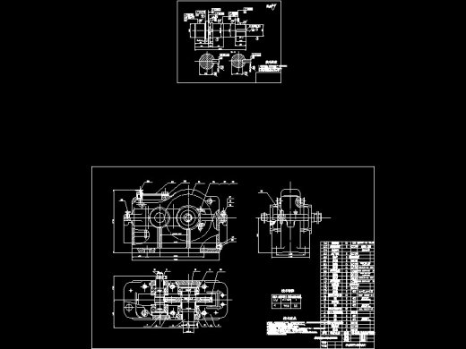 单级圆柱齿轮减速器设计【含CAD+文档】缩略图