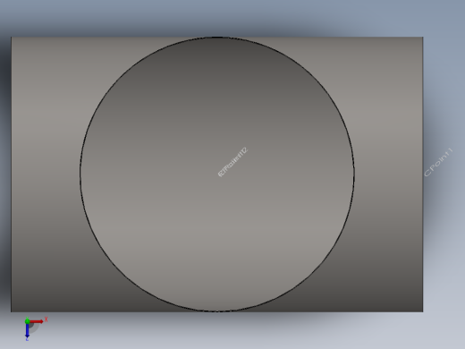 hvac round duct tee俯视缩略图