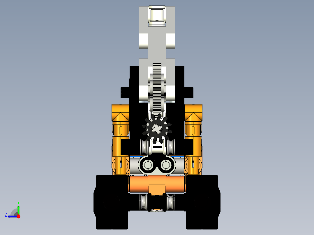 42088-cherry-picker.2-乐高玩具赛车右视图
