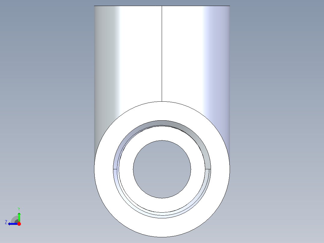 CPVC管件04-Sch80_Tee_FPTxFPTxFPT_9805-003_0.375in右视图