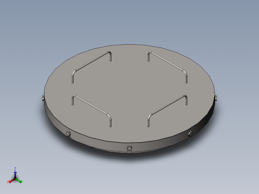 人孔直径=800正等轴测缩略图