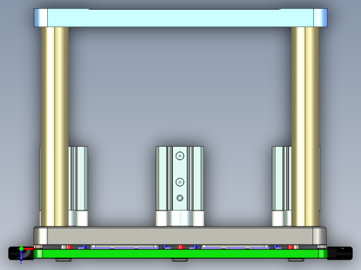 siva-aim笔记本CNC工装夹具三维模型-CNC2俯视缩略图