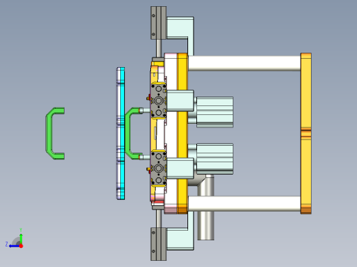 AAPA0-TRIM-笔记本CNC工装夹具三维模型CNC5-20170322右视缩略图