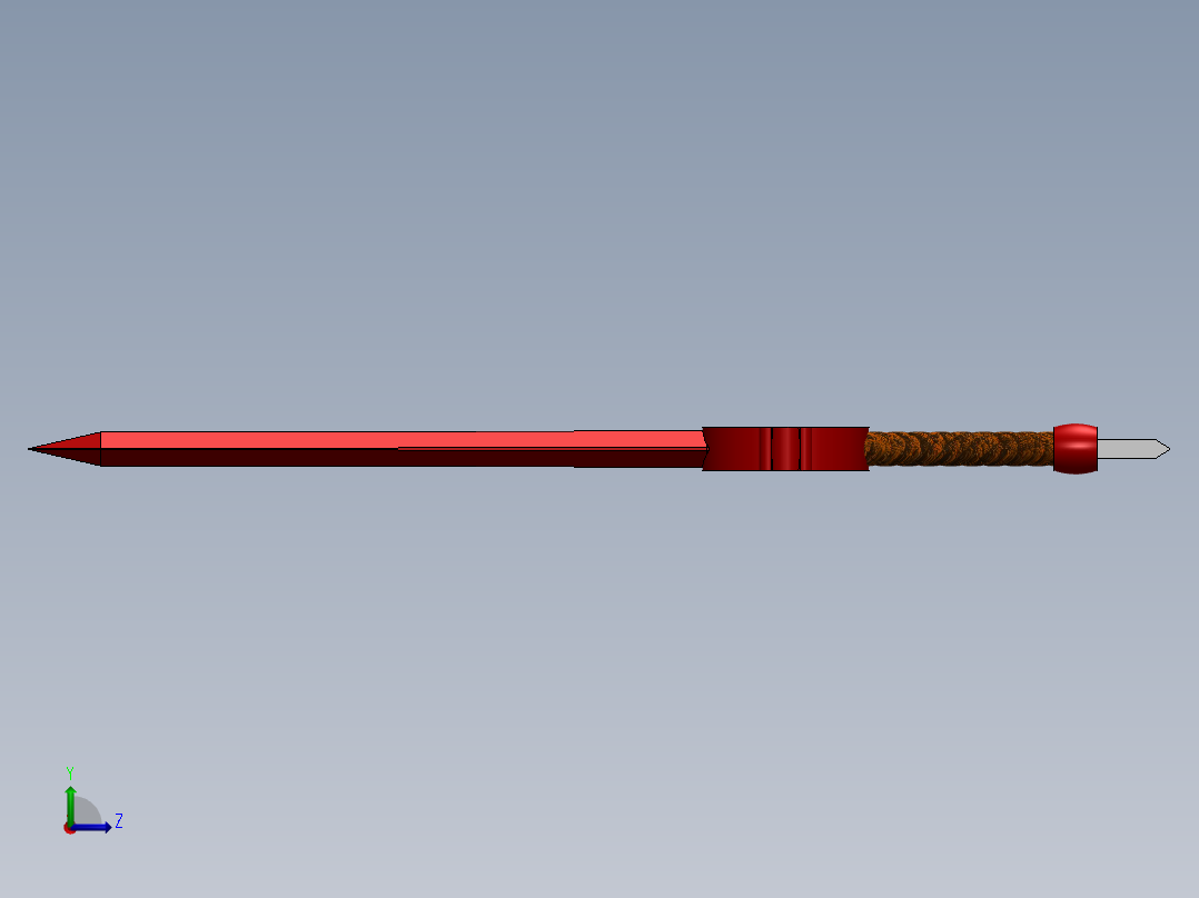 剑、宝剑(89)左视图