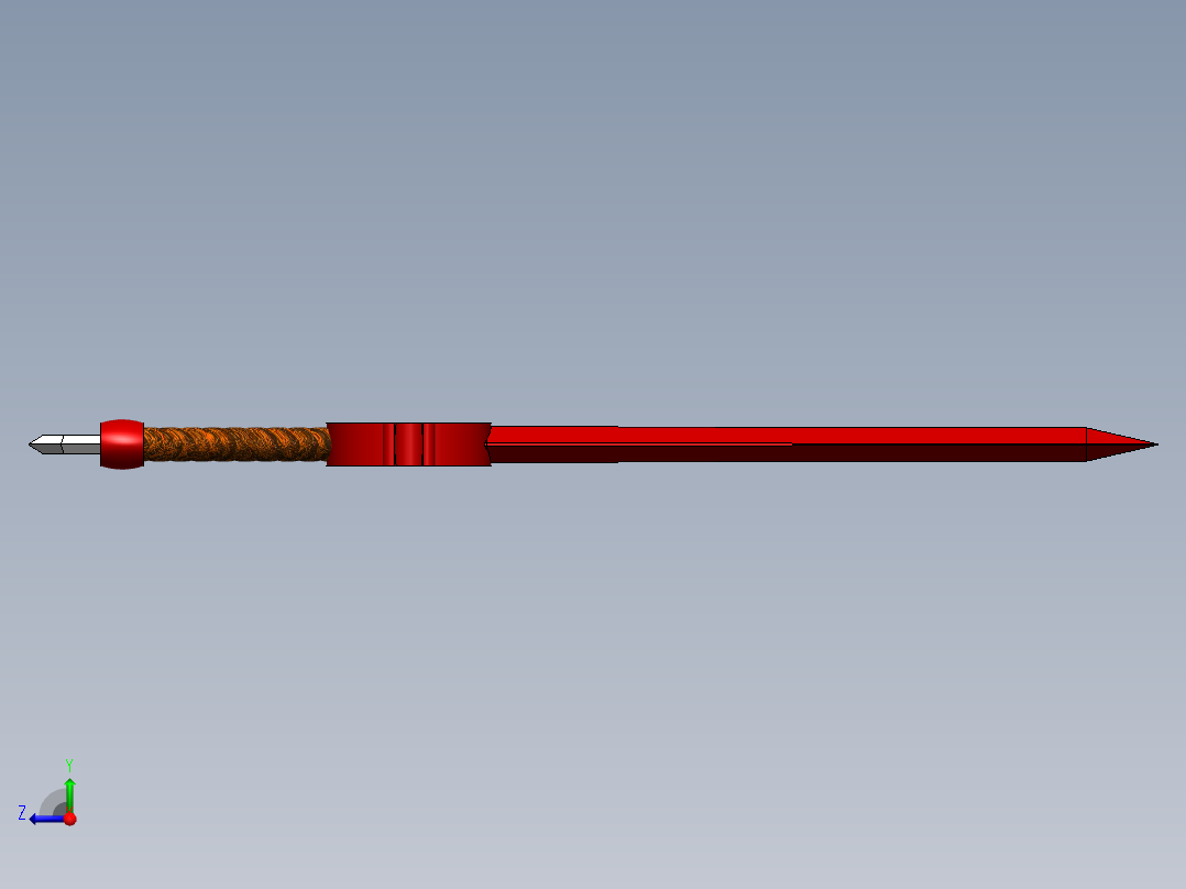 剑、宝剑(89)右视图