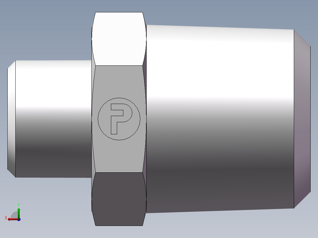 美制锥螺纹、1CN-14-08后视图