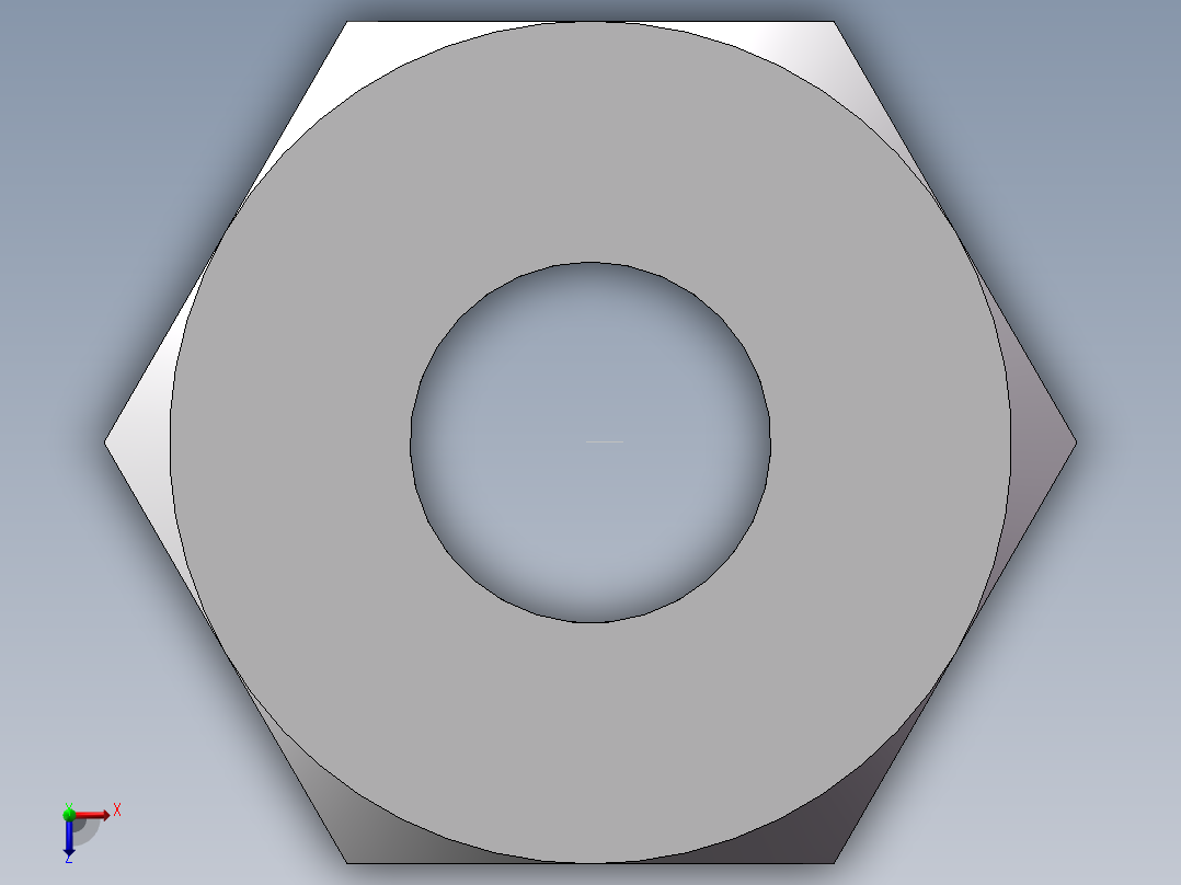 NL+NS 功能螺母、NL-12俯视图