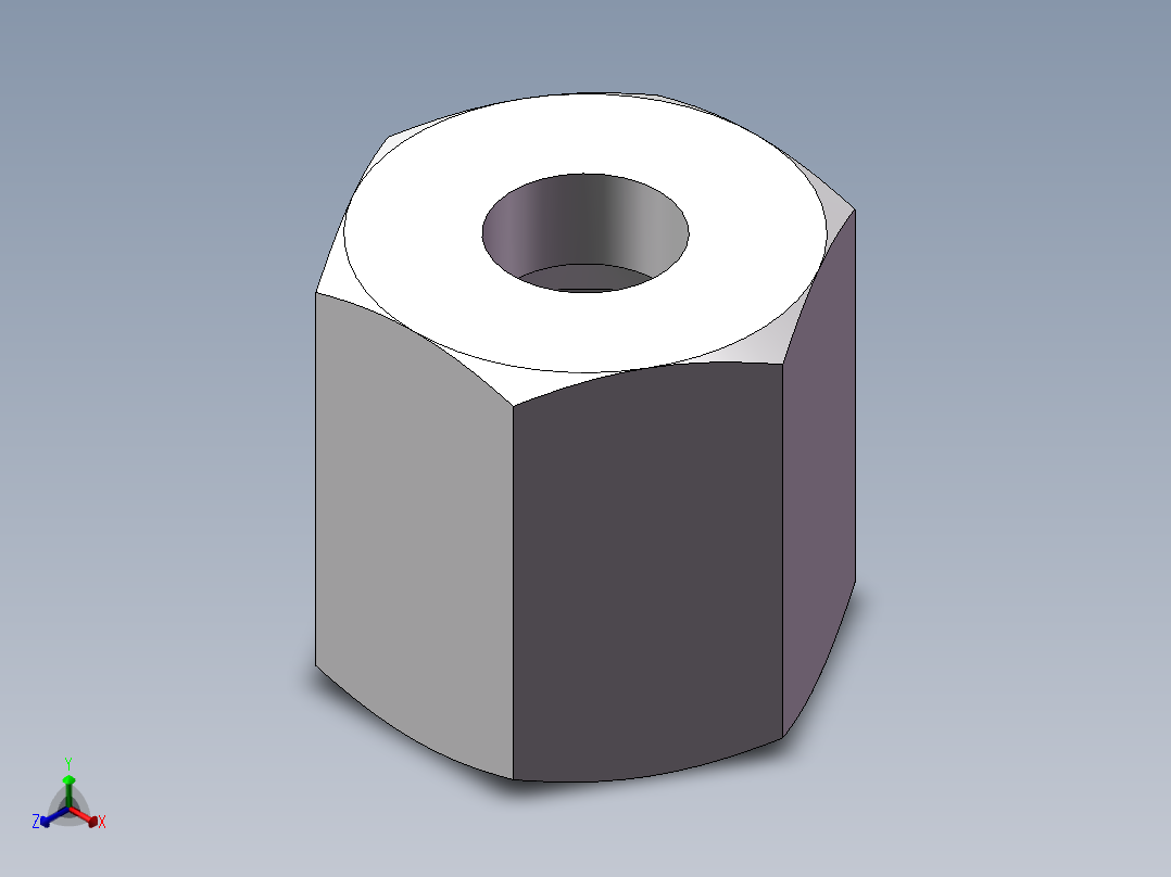 NL+NS 功能螺母、NL-12正等轴测图