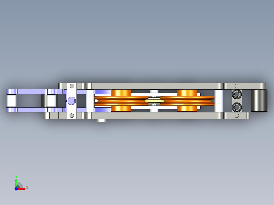 B2004627-滑线计数器前视图