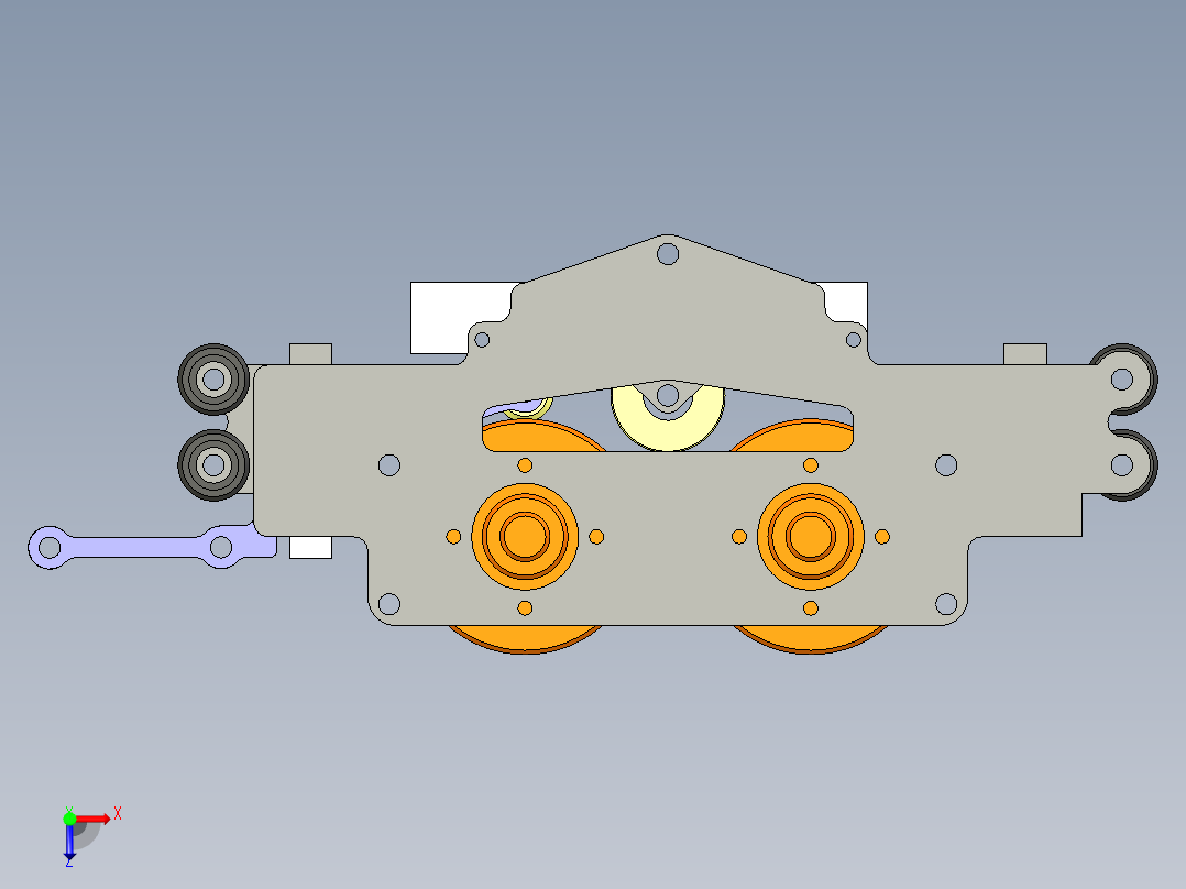 B2004627-滑线计数器俯视图