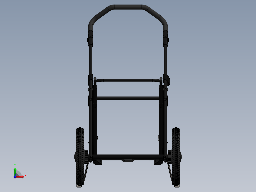 A3003704-婴儿车前视图