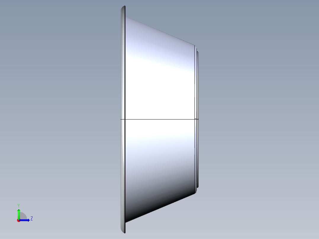 脸盆注塑模具设计左视图