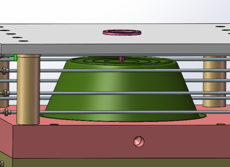 脸盆注塑模具设计
