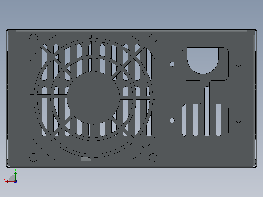计算机电源33后视图