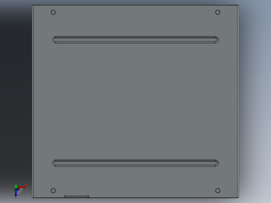 计算机电源33俯视图