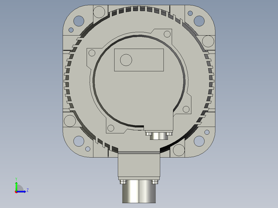Y-SGMXG-20AUA61C2-18KW左视图