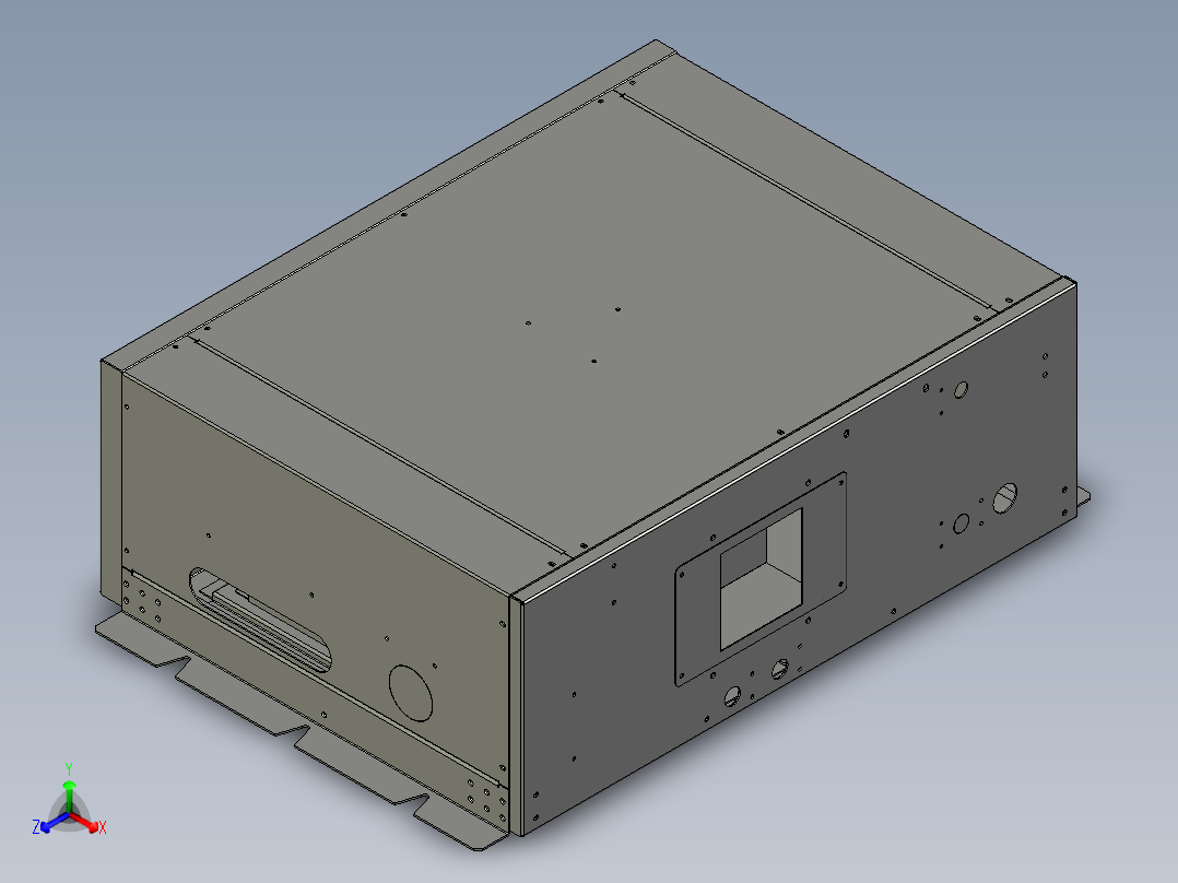 MBIII-800AK中频点焊控制器带空开右主视图