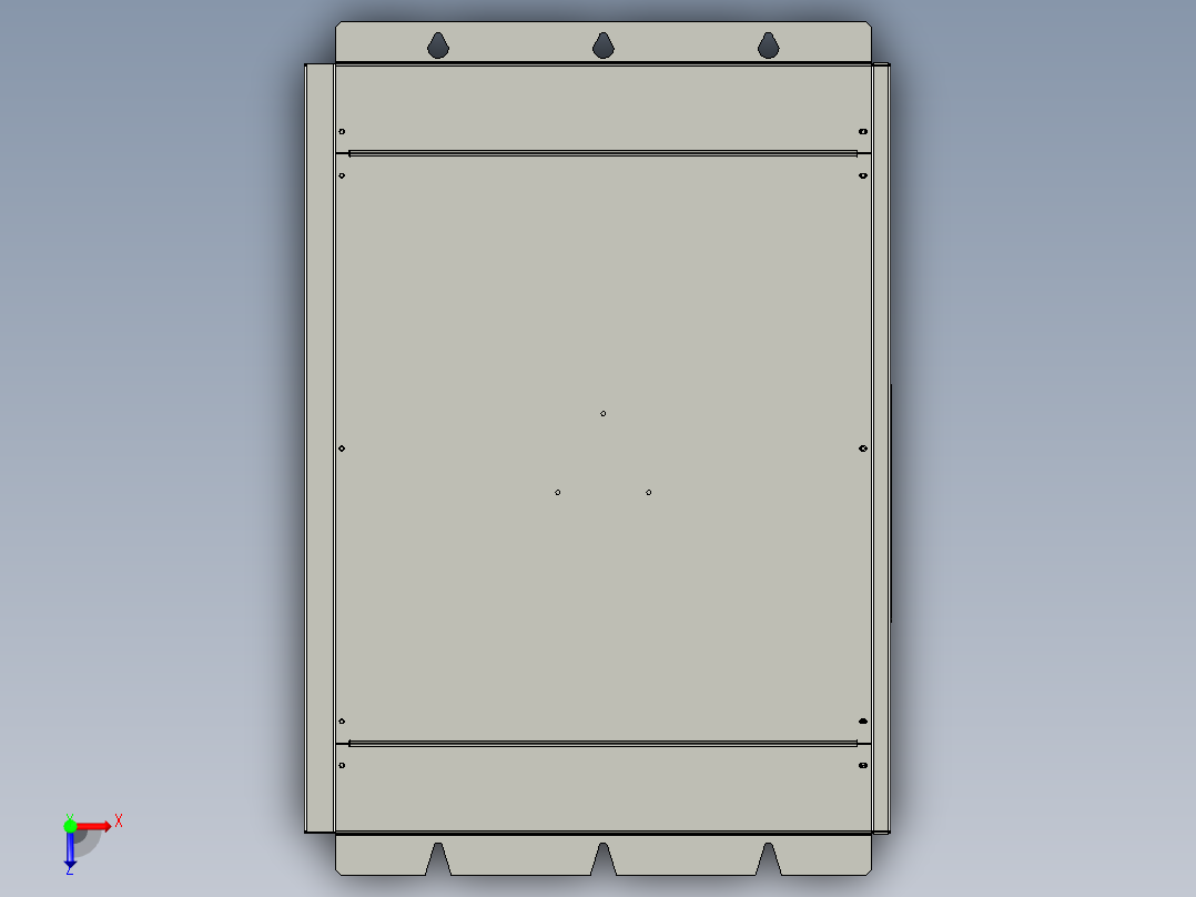 MBIII-800AK中频点焊控制器带空开右俯视图