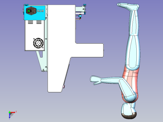 超精密3D打印设备设计俯视缩略图