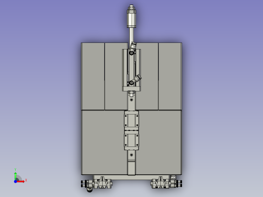 2018SOLIDWORKS0802Z剪编织框架前视缩略图