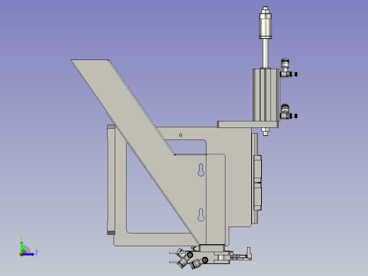 2018SOLIDWORKS0802Z剪编织框架左视缩略图