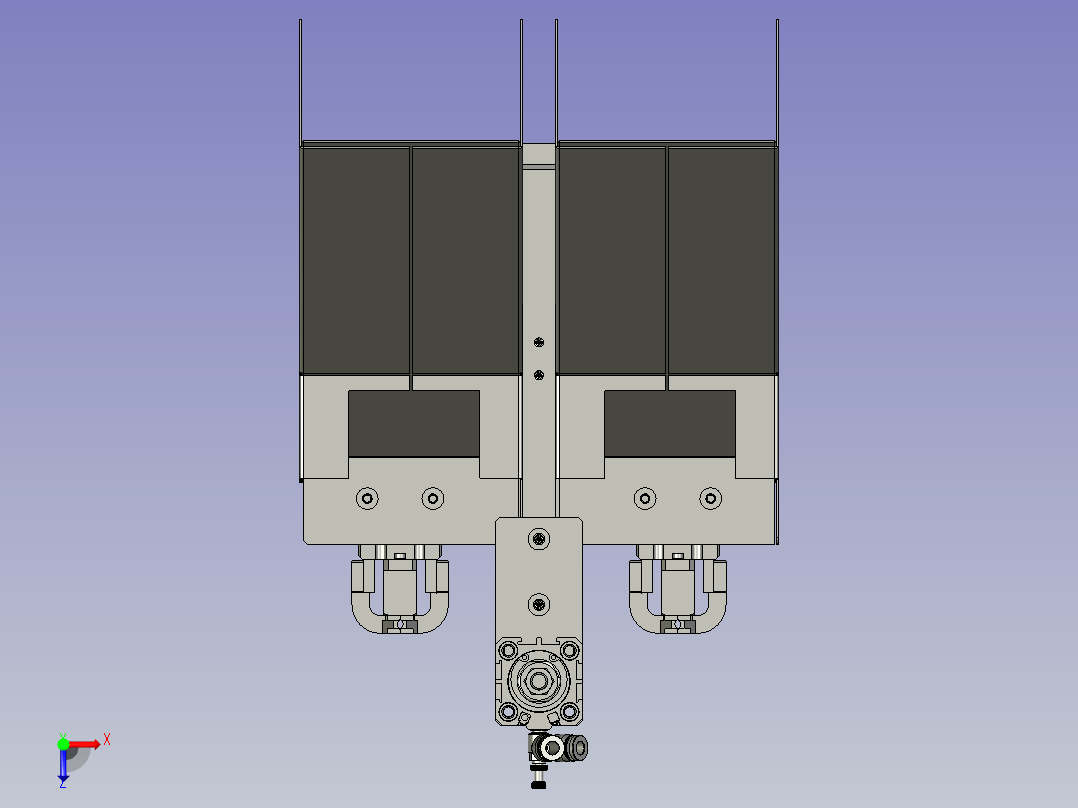 2018SOLIDWORKS0802Z剪编织框架俯视图