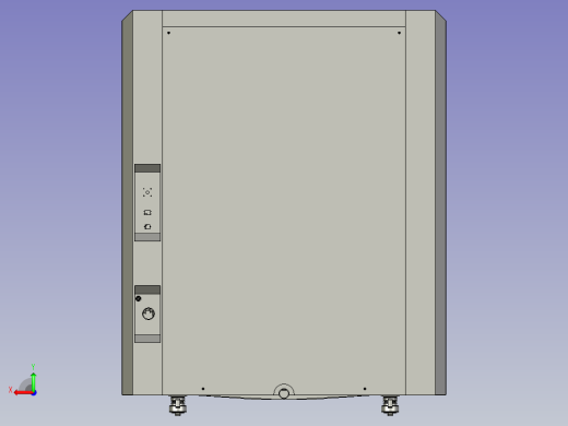 高温高压水蒸汽清洁灭菌的智能洗鞋机后视缩略图