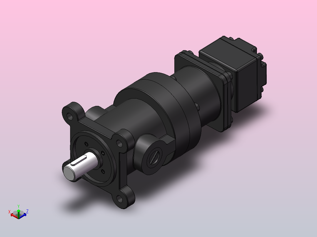 高低压组合泵[高低压组合泵]主视图