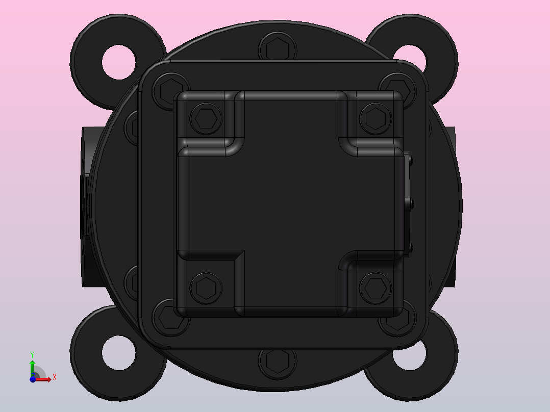 高低压组合泵[高低压组合泵]后视图