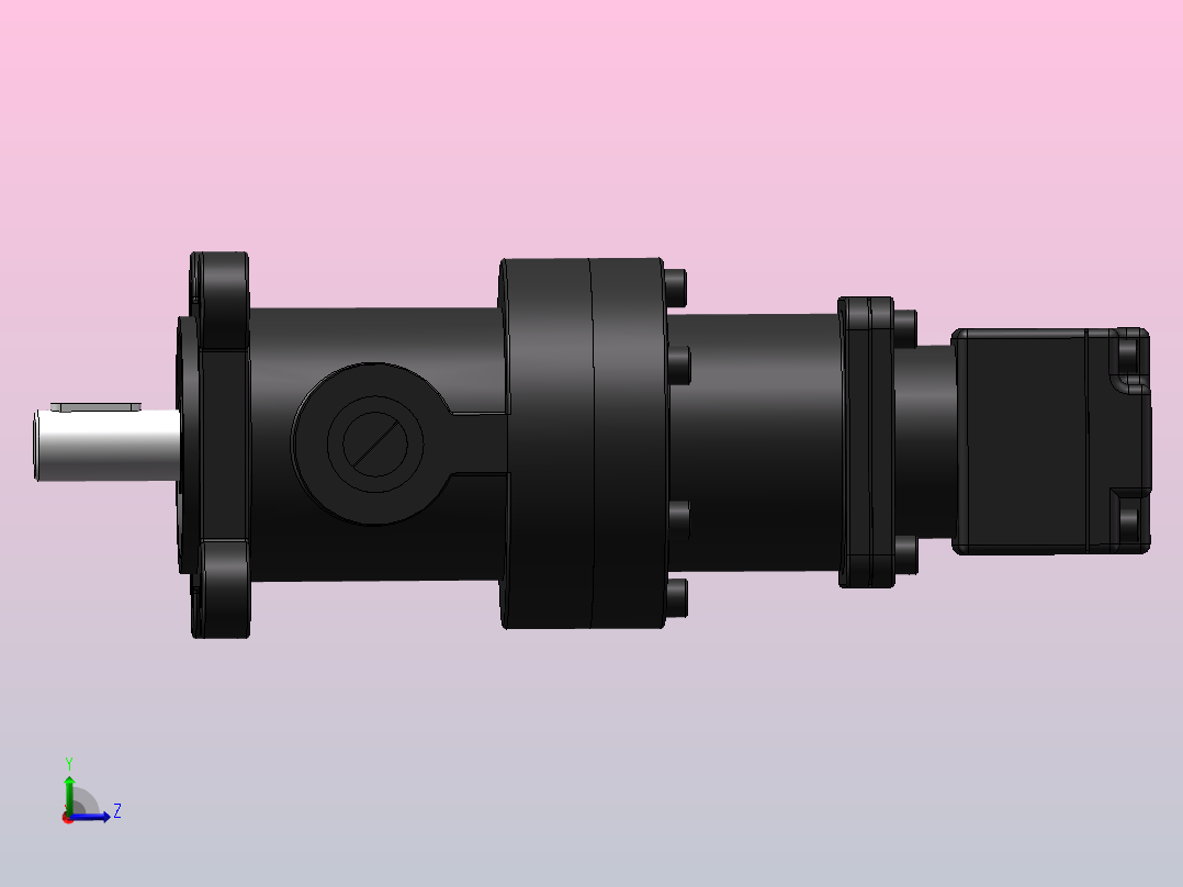 高低压组合泵[高低压组合泵]右视图