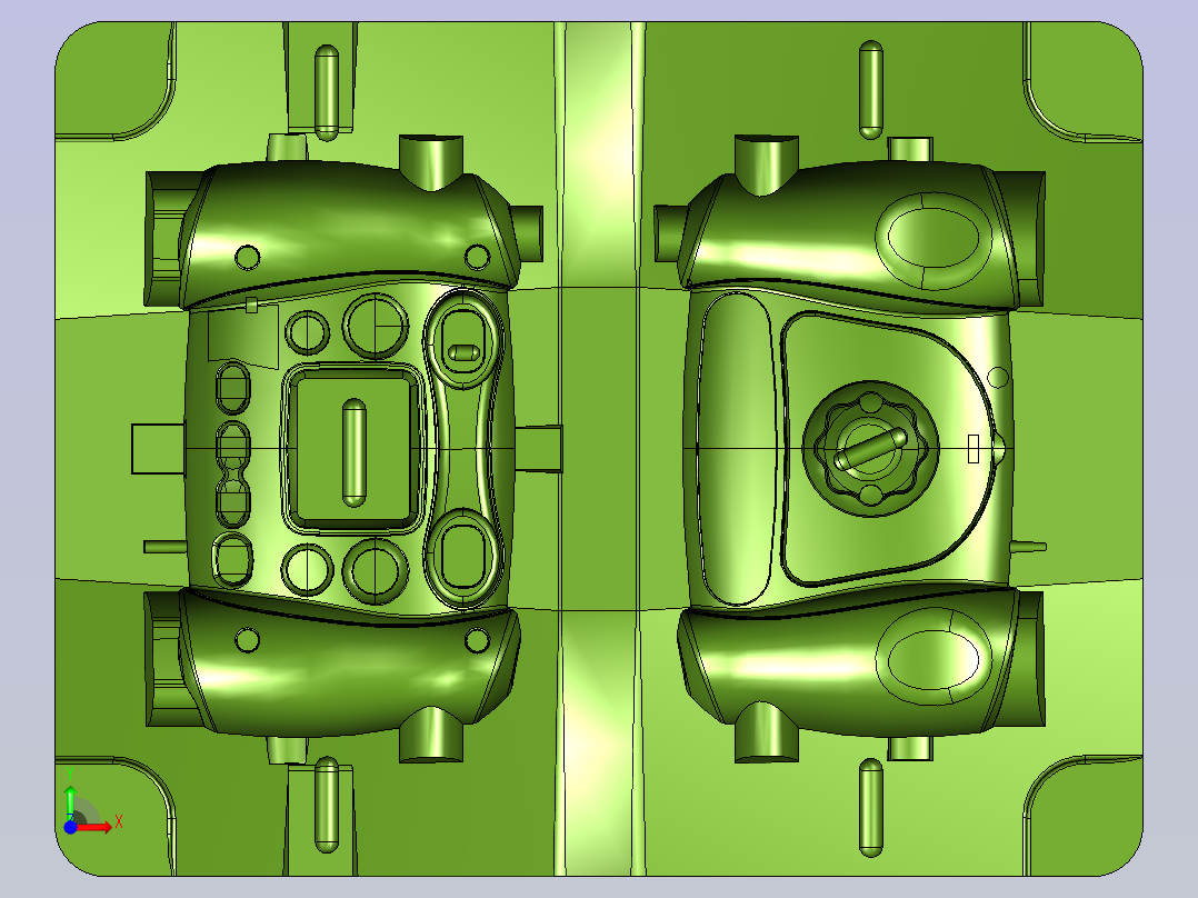 练习比亚迪工厂模具前视图
