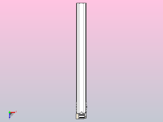 皮带直线轴半封闭可选导轨TPA-HNB-220D-176-L2000-LU-C-P1K-N3俯视缩略图