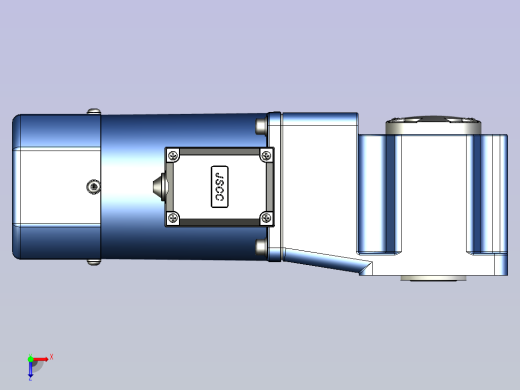 YB电磁制动电机 90yb03-180俯视缩略图