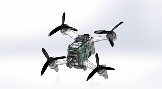 大疆FPV 3D打印机架缩略图