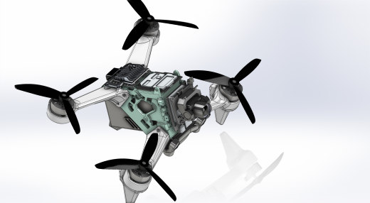 大疆FPV 3D打印机架缩略图