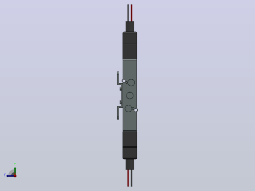 SY3320-LD-C4-6 L型插座式电磁阀[SY3320-6-LD-M5-C4-F2]右视缩略图
