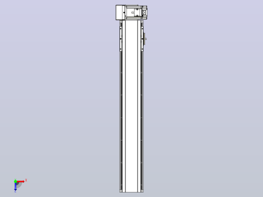 皮带直线轴半封闭可选导轨TPA-HNB-105D-90-L550-RU-C-P20-N3俯视缩略图