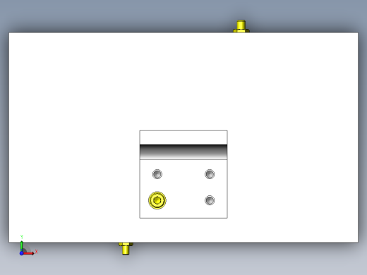 带沟槽工件的搬运手臂俯视缩略图