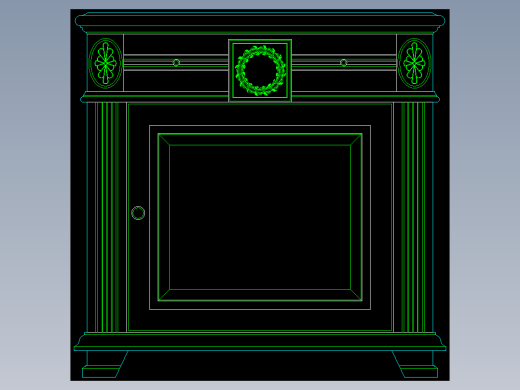 家装类CAD图块(四)-FH01027D