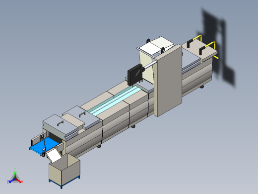 可伸缩系统偏差的输送机