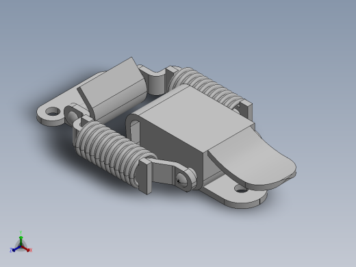 卡扣正等轴测缩略图
