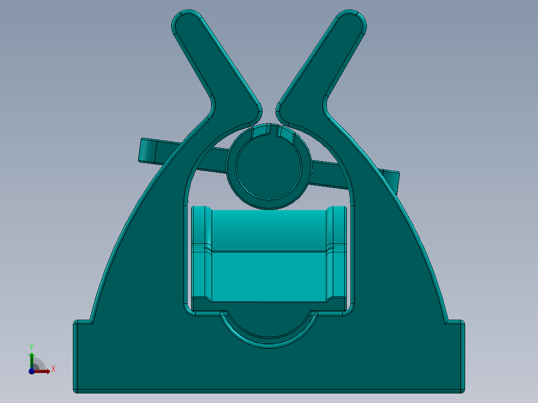 solidworks 牙膏盒前视图