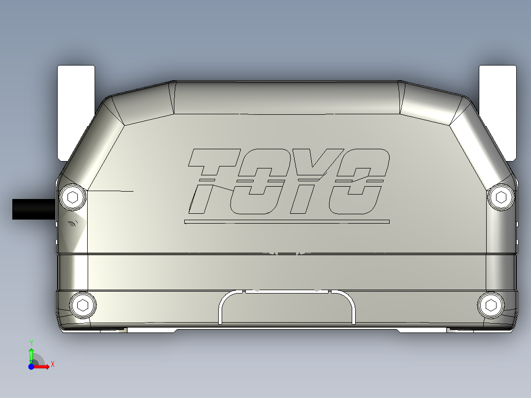 Toyo东佑达直线模组-ETH14-250-BC-400W+煞車-A2前视图