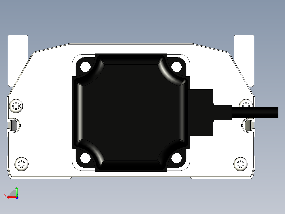 Toyo东佑达直线模组-ETH14-250-BC-400W+煞車-A2后视图