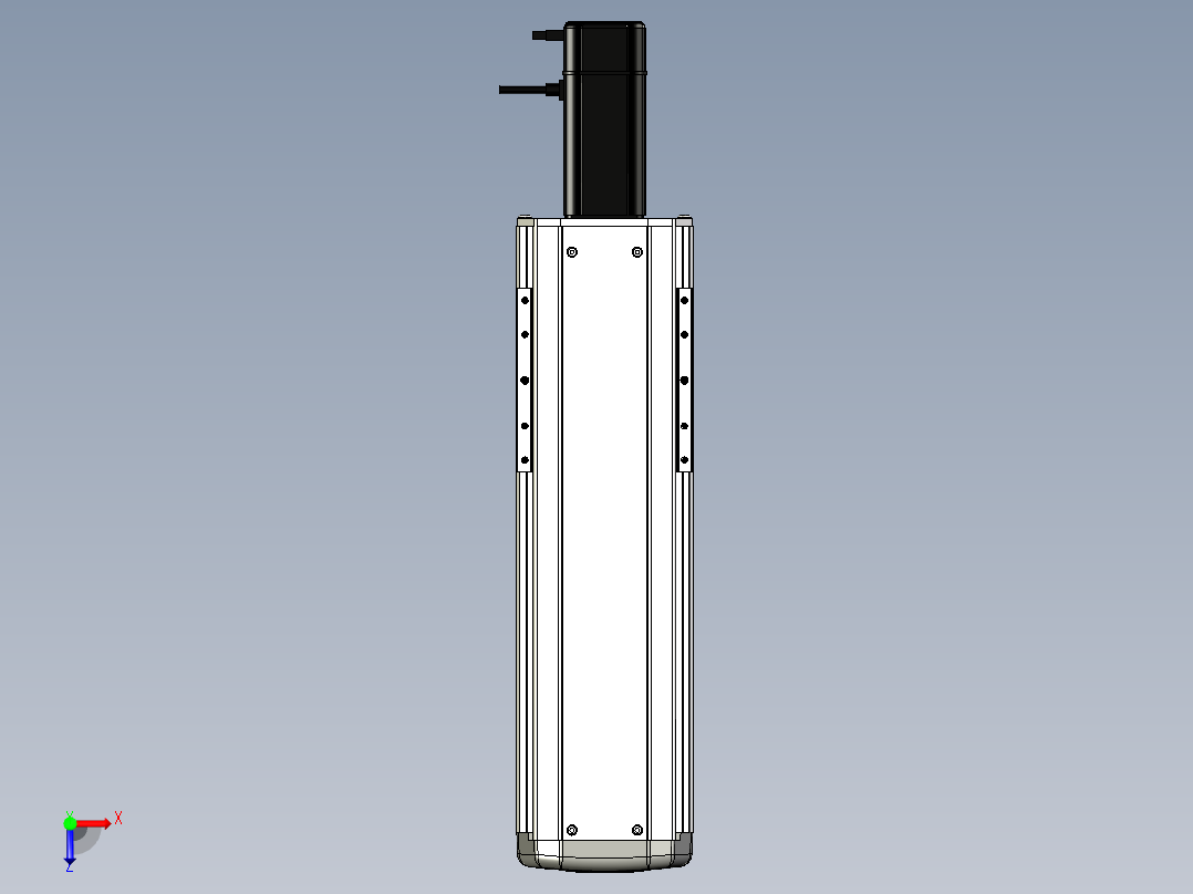 Toyo东佑达直线模组-ETH14-250-BC-400W+煞車-A2俯视图